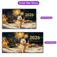 thumbnail image 5 of Samoyed Happy New Year 2026 with Fireworks on New Year's Eve Desk Mat Full Keyboard Mouse Pad Siberian Sammy Dog Lover Large Mousepad - 12022, 5 of 5