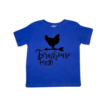 

Inktastic Farmhouse Fresh Chicken Gift Toddler Boy or Toddler Girl T-Shirt