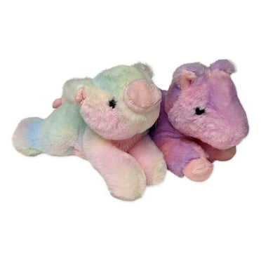 T-REX & VELOCIRAPTOR Dinosaur Mini Flopsie 8" Stuffed Animal Plush by ...