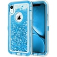 thumbnail image 6 of For iPhone X XR XS Max  Shockproof Liquid Glitter Quicksand Case, 6 of 10