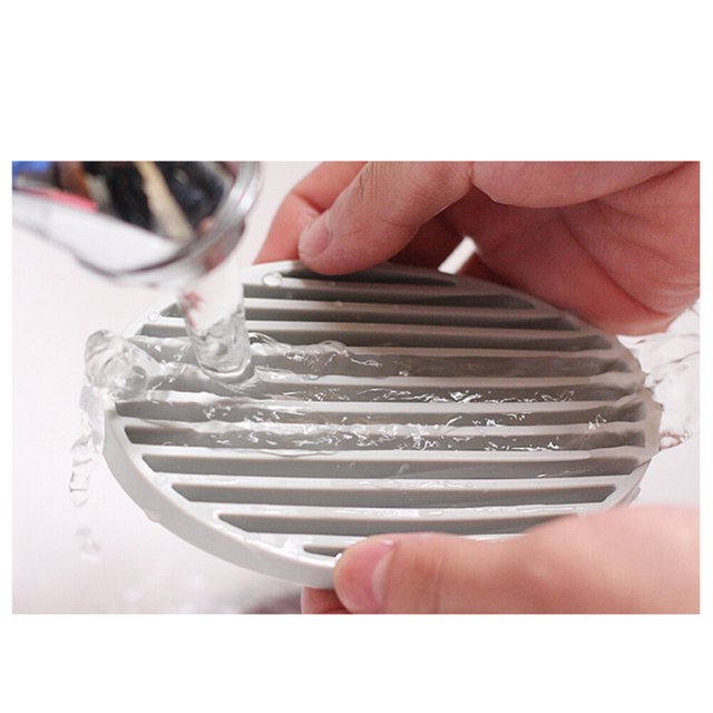 MERRYHAPY 3Ud Jabón De Plástico Con Drenaje Fácil Limpieza Para Cocina Y