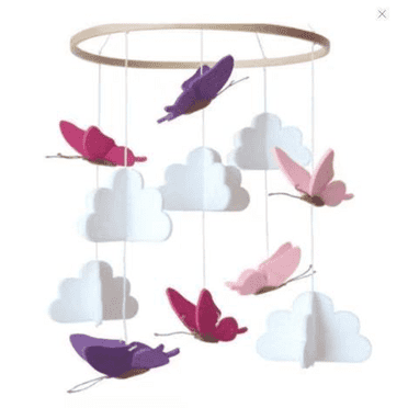 BESTSKY Crib Mobile Easy to Maintain Baby Mobile Focus on Details Modern Artistic Feel Mobile for Crib,Style1