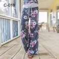thumbnail image 1 of RWJDXD Pantalon de Plage Ample et Confortable pour Femmes, Imprimé Floral, Large, Mode Été, 1 of 7