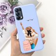 thumbnail image 1 of For OPPO Reno 5 5G Case Reno5 Pro Cover Fashion Painted TPU Soft Silicone Phone Cases For OPPO Reno 5 Pro Reno5 Shockproof Funda case-c45 For Reno 5 5G, 1 of 6