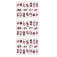 thumbnail image 1 of 3 hojas 5D decoración de uñas pegatina autoadhesiva en relieve DIY calcomanías de manicura ToolZ-D3318, 1 of 8