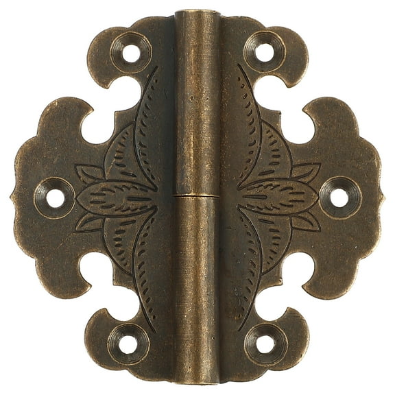 Hinges Box Wooden Antique Cabinet Wood Hinge Case Accessories Brass Decorative Kitchen Butt Inset