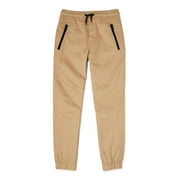 Tony Hawk Boys Zip Pocket Twill Jogger Pant, Sizes 4-16