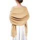 thumbnail image 1 of Chal AURUZA Pashmina para Mujer Beige, 1 of 7
