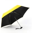 thumbnail image 1 of Paraguas de bolsillo mini plegable de color amarillo, 1 of 6
