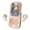 Pink, variant on LCD Screen Slide-out True Bluetooth 5.3 Earphones Full-color Bass APP For Android IOS Phone Gamer Headphones Gift