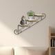 thumbnail image 4 of Estantería decorativa para escaleras, soporte para plantas, multifunción, retro, flotante, para pared Hacia abajo, 4 of 6