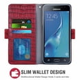thumbnail image 1 of Case for Galaxy J7 2017, Pu Leather Cover, Mobile Phone Cover for Samsung Galaxy J7 2017, Wallet, Scratch-Resistant Magnetic Mobile Phone Pocket with Card Compartment, Red, 1 of 7