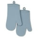 thumbnail image 1 of Juego de 2 guantes de cocina KitchenAid de silicona suave acanalada, color azul, 1 of 6