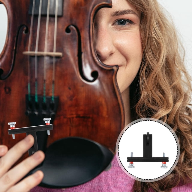 ADDHAT 1Ud Accesorio De Violin Ajuste De Código En Metal Negro Resistente Y Práctico