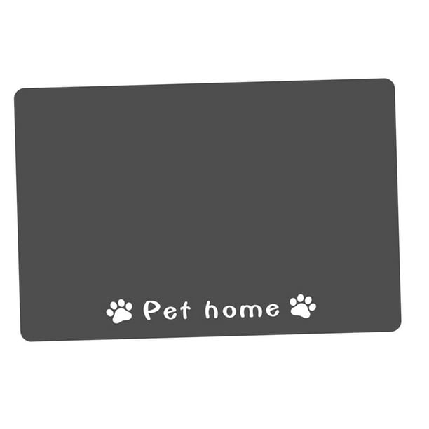 Alfombrilla de alimentación para mascotas jinwen alfombrilla absorbente para perros alfombrilla lavable antideslizante reutilizable para gatos 30cmx40cmx0.35cm