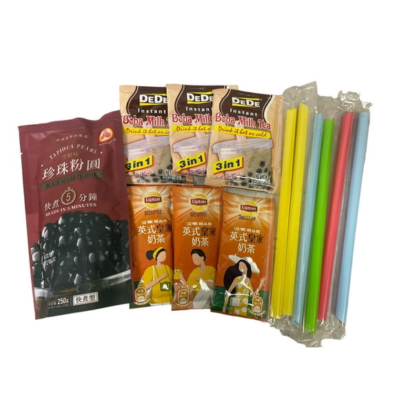 Charmed Brown Sugar Boba Milk Tea Drinks Making Kit