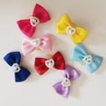 thumbnail image 5 of Visland 14 Pcs Dog Bows with Faux Pearls , Cute Small Dog Hair Soft Bows Pet Hair Bowknot Puppy Girl Boy Dogs Hair Bows Grooming Accessories, 5 of 8