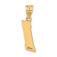 thumbnail image 5 of Auriga Fine Jewelry 14K Yellow Gold Polished Block Number 1 Pendant for Women (L-17.65 mm,W-10.83 mm), 5 of 6