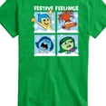 thumbnail image 3 of Inside Out 2 - Festive Christmas Feelings Men's Short Sleeve Graphic T-Shirt, 3 of 5
