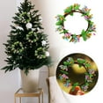 thumbnail image 2 of Easter Wreath Imitation Berry Home Candle Holder Wreath for Chairs Lit Wreaths Outdoor Geranium Wreath Window Wreath Hooks Daffodil Wreath 48 Wreath Storage Container Small for Kitchen Mailbox Wreath, 2 of 3