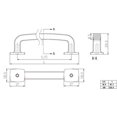 thumbnail image 5 of Richelieu BP863192BORB 7-9/16" Center To Center Handle Cabinet Pull From The Expression, 5 of 5