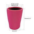 thumbnail image 2 of Uxcell Neoprene Insulated Reusable Coffee and Tea Cup Sleeves Fuchsia, 2 of 6