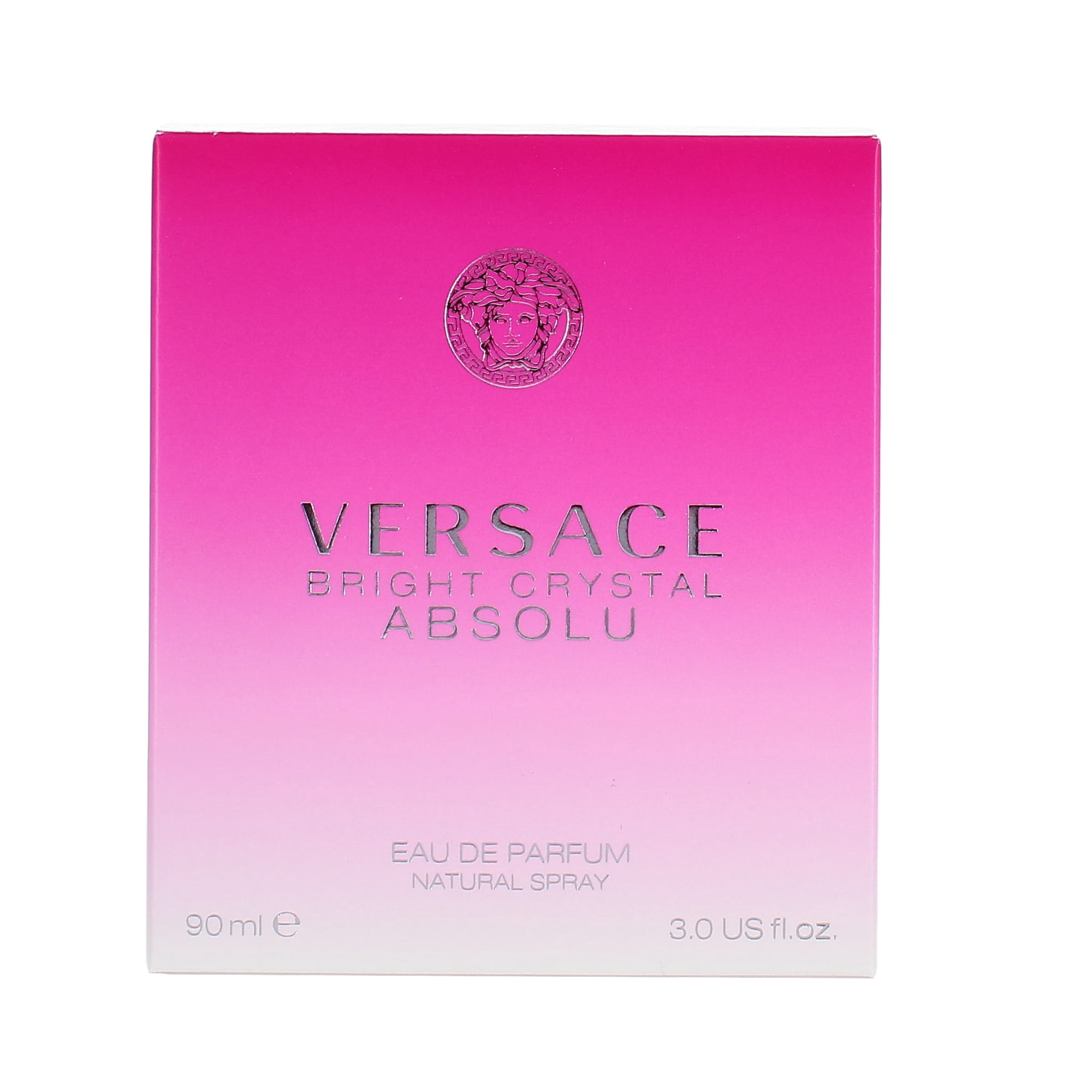 Versace Bright Crystal Absolu Eau De Parfum, Perfume for Women, 3.0 Oz