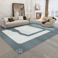 thumbnail image 3 of VIKAMA - Alfombra moderna de lujo para sala de estar, alfombra grande para dormitorio, alfombra para mesita de noche, alfombra antideslizante, lavable, decoración estética, 3 of 5