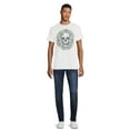 thumbnail image 2 of Leave It Better Than You Found It Floral Skull Men's Graphic Tee, Sizes S-3XL, 2 of 5
