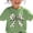 Green, variant on CYRBOKO Girls Graphic Tees, Crewneck Casual Short Sleeve Holiday Summer T-shirts Green Size 10-12 T