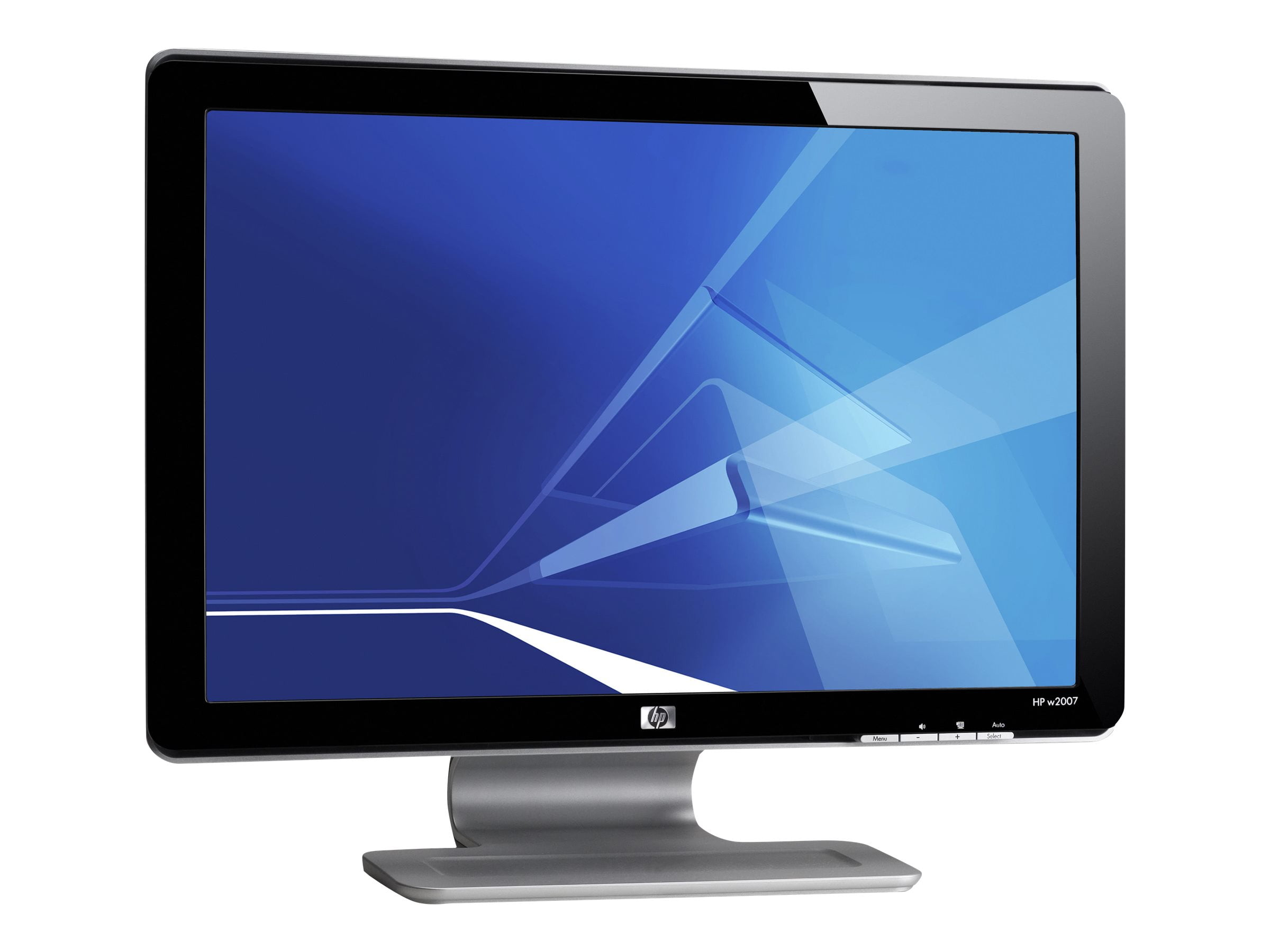 HP w2007 - LCD monitor - 20.1" (20.1" viewable) - 1680 x 1050 - 300 cd/m  -  1000:1 - 5 ms - VGA - speakers - Walmart.com