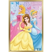 Disney Princess - Butterfly Wall Poster, 14.725" x 22.375", Framed