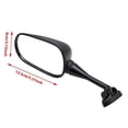 thumbnail image 2 of YUASDGCK Rear View Mirrors for CBR 600 F4 F4i for CBR600RR 1999-2006 RC51 for RVT1000R 2000-2006 for CBR954RR 2002-2003 Motorcycle Rear View Mirror Side Mirror Bar End Rear View Mirrors, 2 of 4