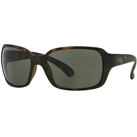 Ray-Ban RB4068 894/58 60M Matte Havana/Green Polarized Sunglasses For Women