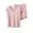 #0074-Pink, variant on Ailaofu Women's Buttery Soft Modal Pajama Set - Breathable 2-Piece Lounge Sleepwear with Elastic Waist