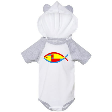 

Inktastic Colorful Fish Gift Baby Boy or Baby Girl Bodysuit