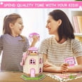 thumbnail image 2 of Puzzle 3D Dollhouse Sourcingbay Rooftop Romance con luz LED, 2 of 9