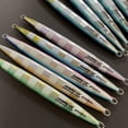 thumbnail image 3 of Uroco Original Slow Pitch Vertical Jigging Fishing Jig - Zebra UV Series 250g, 3 of 3