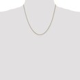 thumbnail image 2 of 14k Yellow Gold 1mm Box Chain Necklace Pendant Charm, 2 of 9