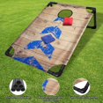thumbnail image 3 of Set de juego Cornhole portátil MonSports 91 x 61 cm resistente al agua, 3 of 7