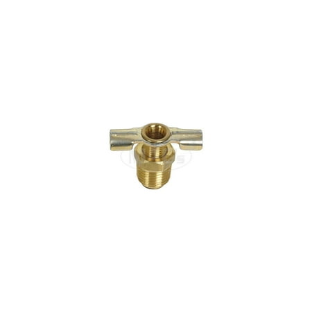 Radiator Drain Petcock MACs Auto Parts Premier Products 67-19560 -67 Ford Econoline Radiator Petcock, Drain Valve ()