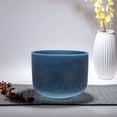 thumbnail image 3 of TOPFUNF 432Hz 
8 inchSapphire Fusion Crystal Singing Bowl with Heavy duty carrying case and Suede Stick, 3 of 8