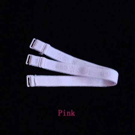 

Floral Lace Buckle Bra Straps for Women s Elastic Bra Extension Strap Clip Expander Adjustable Belt Buckle Underwear