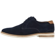 Florsheim Highland Plain Toe Oxford Navy Suede/White Sole