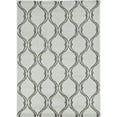 thumbnail image 3 of 2' x 3' Sand Wavy Line Pattern Accent Rug, 3 of 3