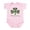 Petal Pink, variant on CafePress - Murphy Shamrock Infant Bodysuit - Baby Light Bodysuit, Size Newborn - 24 Months