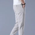 thumbnail image 4 of Men\'s Golf Trousers Quick Drying Long Comfortable Leisure Trousers With PocketsLight Gray32, 4 of 5