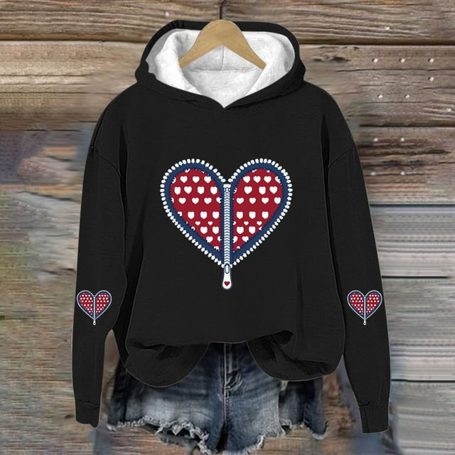 Sudadera con capucha para niños, de invierno, con estampado largo de terciopelo, informal y cómoda, de manga larga, de poliéster.