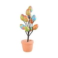 thumbnail image 2 of Desktop Decor Easter Egg Decoration Tree Easter Egg Bonsai Artificial Easter Decoration Easter Simulation Eggs Potted Cartoon Printed Eggs Easter Desktop Decoration Ornaments, 2 of 4