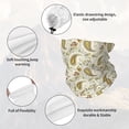 thumbnail image 3 of Neck Gaiter Face Cover Scarf, Paisley Pattern No.90106 Soft Face Sun Mask Cover Scarf Headband Cooling Sweat Absorbing Bandanas Hiking Cycling Running, 3 of 7